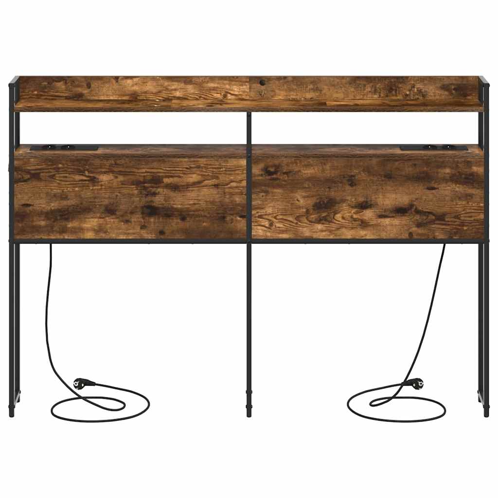 Testata contenitore Rovere fumo 160 cm Legno multistrato