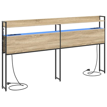 Testata contenitore rovere sonoma 180 cm Legno multistrato