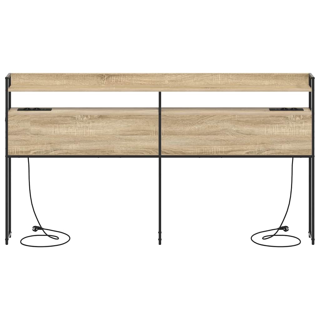 Testata contenitore rovere sonoma 180 cm Legno multistrato