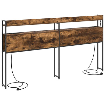 Testata contenitore Rovere fumo 200 cm Legno multistrato