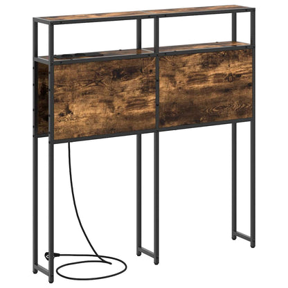 Testata contenitore Rovere fumo 75 cm Legno multistrato