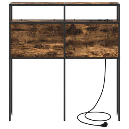 Testata contenitore Rovere fumo 75 cm Legno multistrato