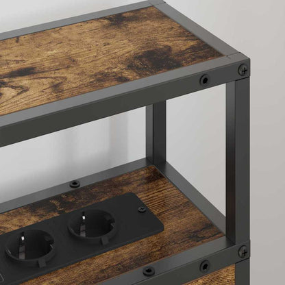 Testata contenitore Rovere fumo 100 cm Legno multistrato