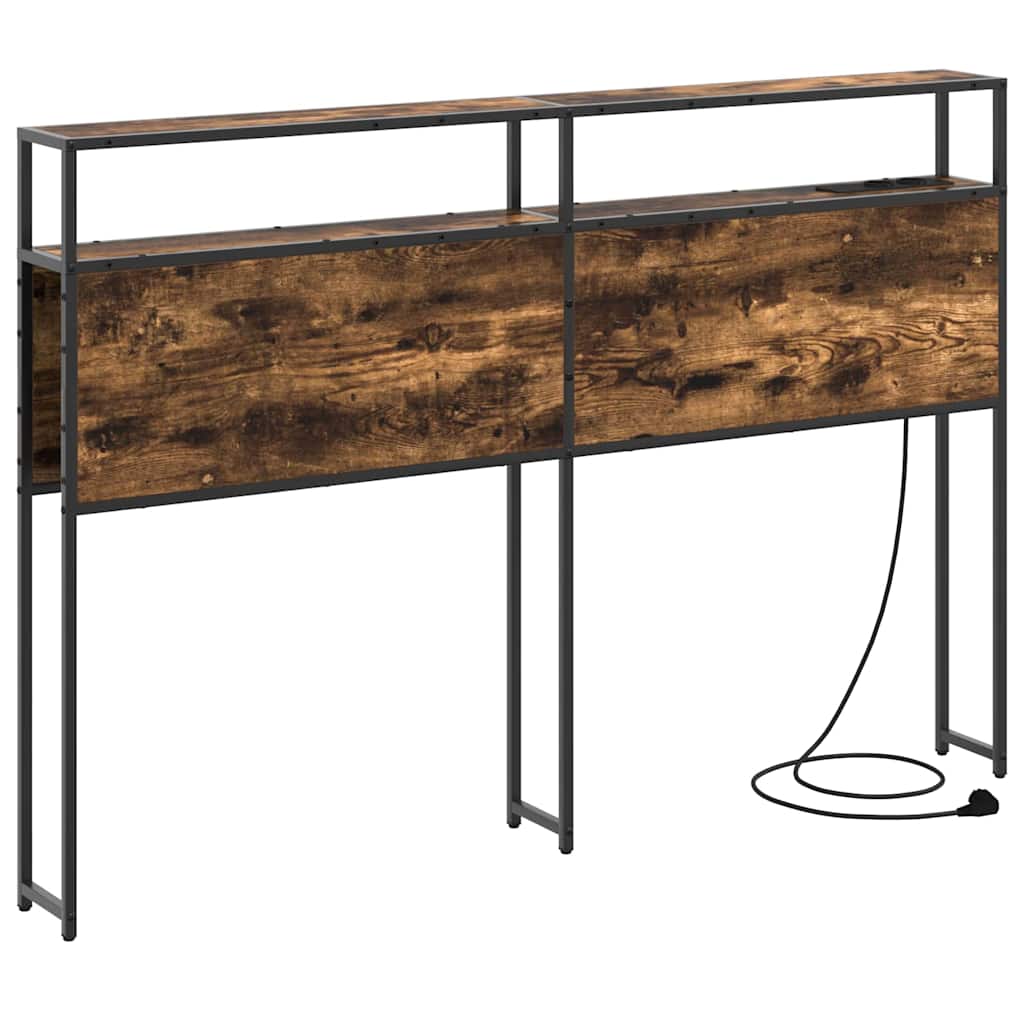 Testata contenitore Rovere fumo 120 cm Legno multistrato