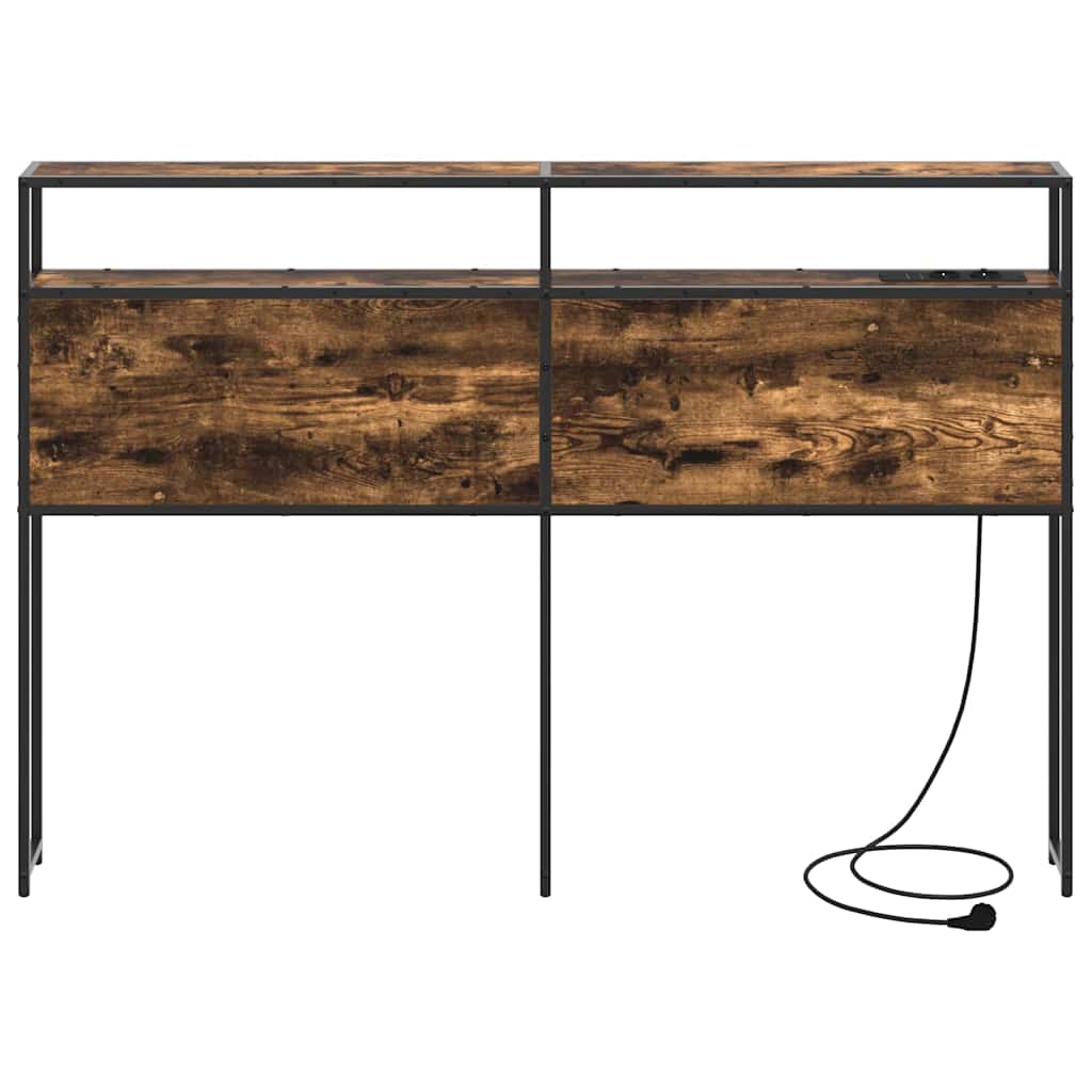 Testata contenitore Rovere fumo 120 cm Legno multistrato