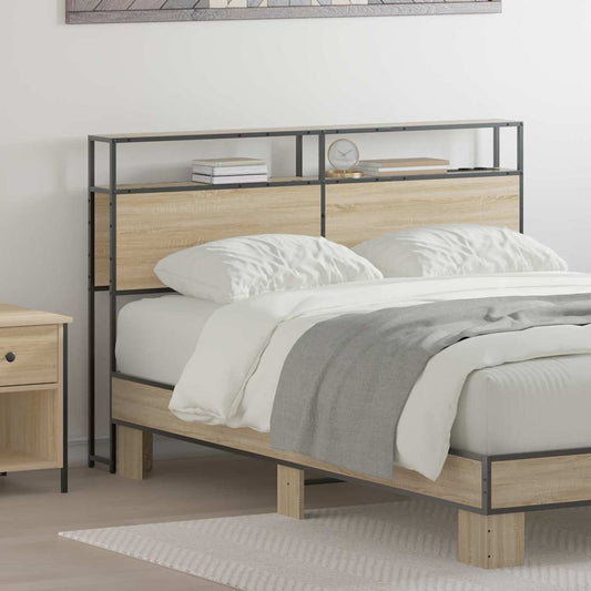 Testata contenitore rovere sonoma 135 cm Legno multistrato