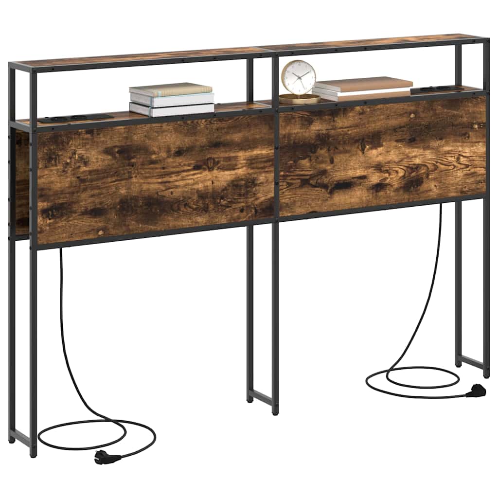 Testata contenitore Rovere fumo 150 cm Legno multistrato