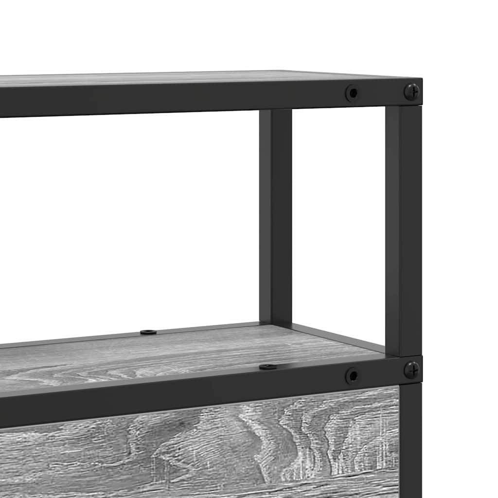 Testata contenitore Grigio sonoma 150 cm Legno multistrato