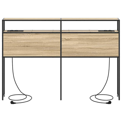 Testata contenitore rovere sonoma 160 cm Legno multistrato