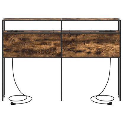 Testata contenitore Rovere fumo 160 cm Legno multistrato