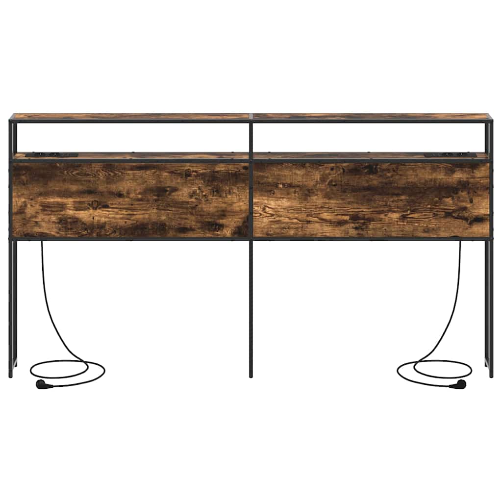 Testata contenitore Rovere fumo 200 cm Legno multistrato