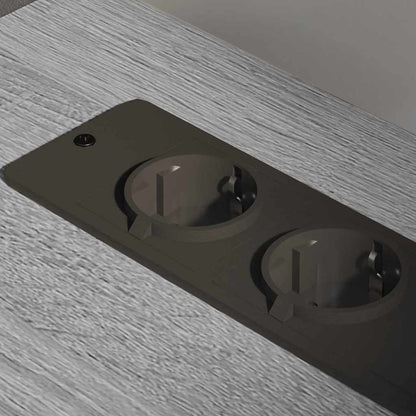 Cabina con Stazione di Ricarica Grigio Sonoma 61 x 46 x 67 cm | homemem39