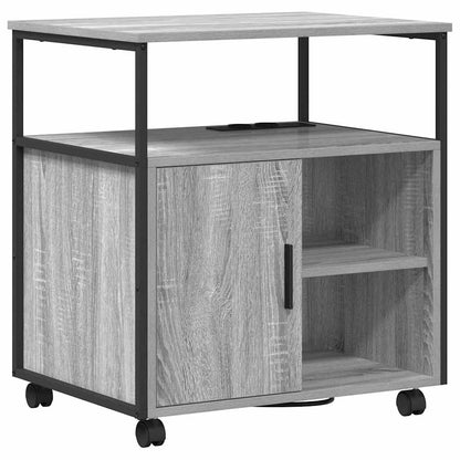 Cabina con Stazione di Ricarica Grigio Sonoma 61 x 46 x 67 cm | homemem39