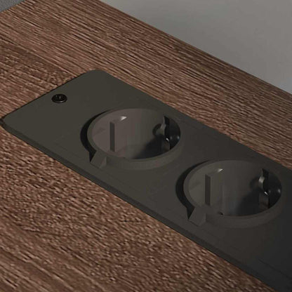 Cabina con Stazione di Ricarica Rovere Marrone 61 x 46 x 67 cm | homemem39