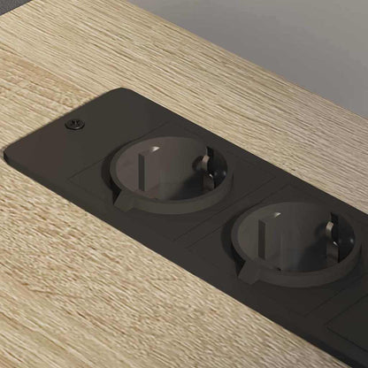 Cabina con Stazione di Ricarica Rovere Sonoma 76 x 41 x 72 cm
