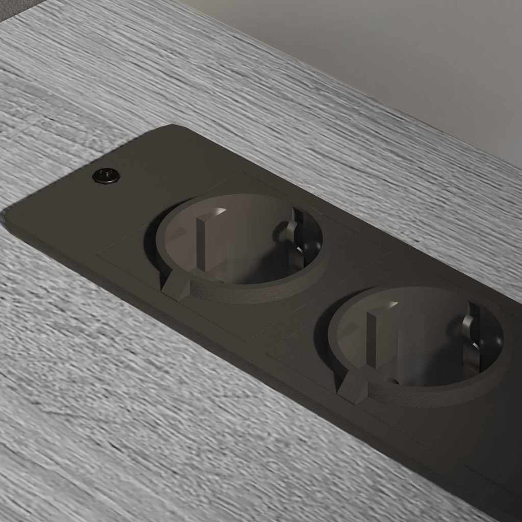 Cabina con Stazione di Ricarica Grigio Sonoma 76 x 41 x 72 cm | homemem39