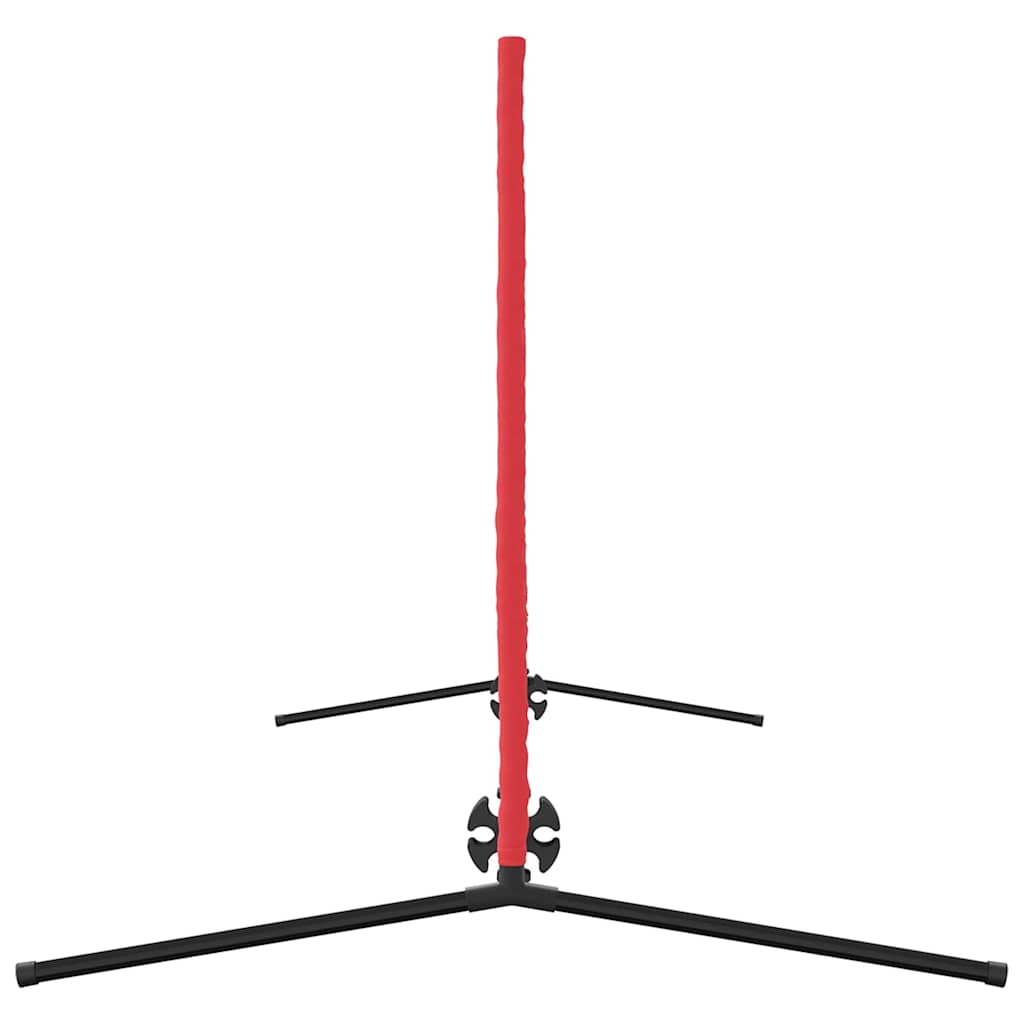 Rete da tennis Nero e rosso 301 x 90.5 x 87 cm Poliestere - homemem39