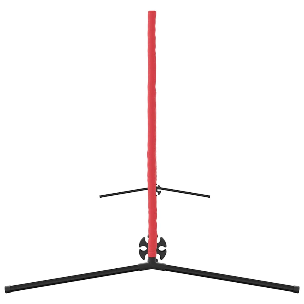 Rete da tennis Nero e rosso 494.5 x 90 x 87 cm Poliestere - homemem39