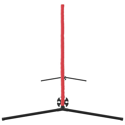 Rete da tennis Nero e rosso 494.5 x 90 x 87 cm Poliestere - homemem39