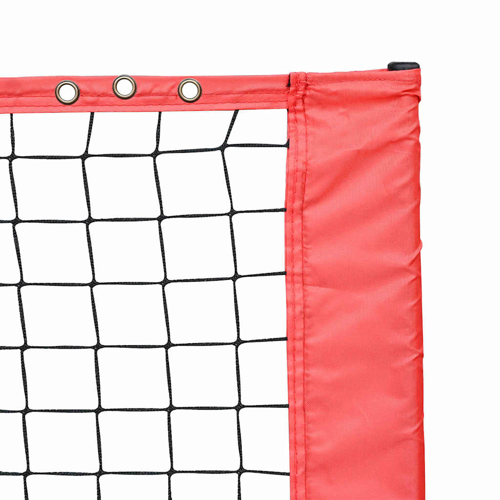 Rete da tennis Nero e rosso 595 x 90.5 x 87 cm Poliestere - homemem39