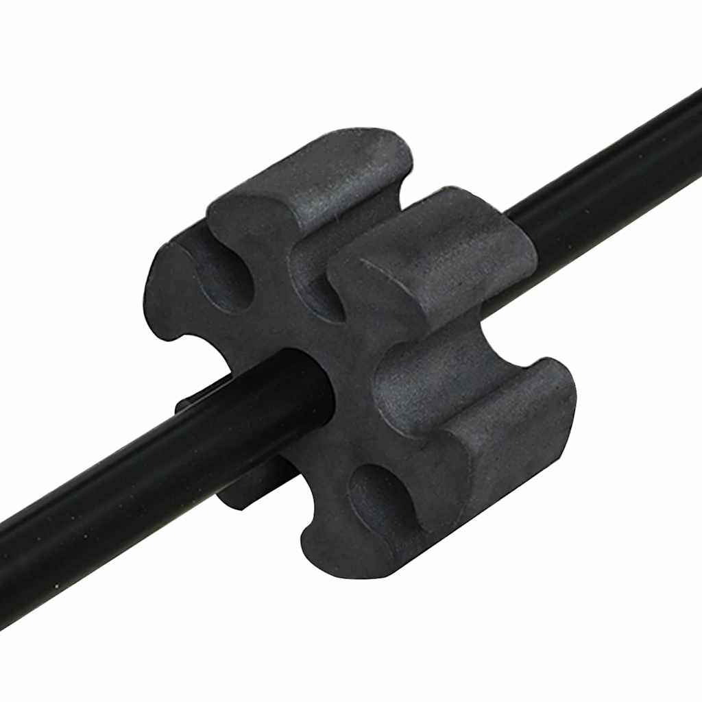 Rete da tennis Nero e rosso 595 x 90.5 x 87 cm Poliestere - homemem39