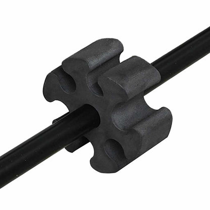 Rete da tennis Nero e rosso 595 x 90.5 x 87 cm Poliestere - homemem39