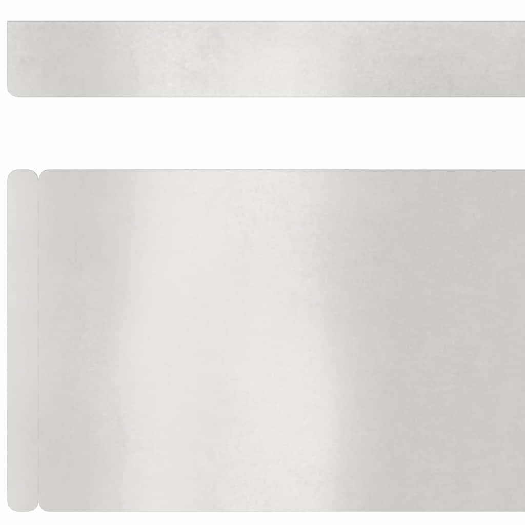 Bordura per Prato Argento 450 x 0,05 x 10 cm | homemem39