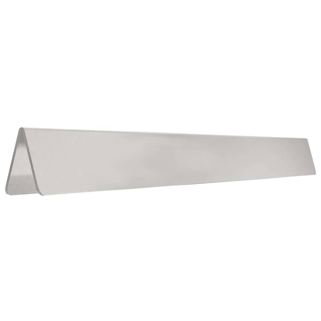 Bordura per Prato 4 pcs Argento 450 x 0,05 x 10 cm | homemem39