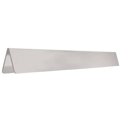 Bordura per Prato 4 pcs Argento 450 x 0,05 x 10 cm | homemem39