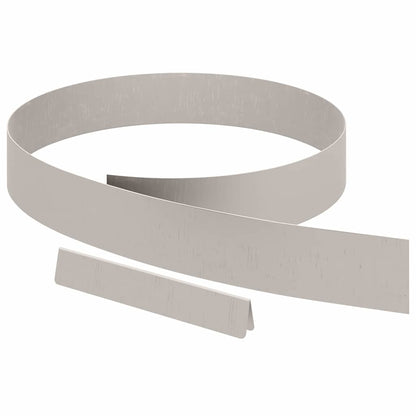 Bordura per Prato 4 pcs Ruggine 450 x 0.05 x 15 cm