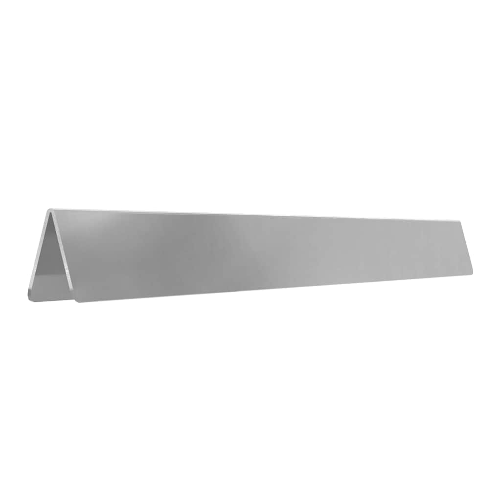 Bordura per Prato Argento 450 x 0.05 x 15 cm Acciaio zincato | homemem39
