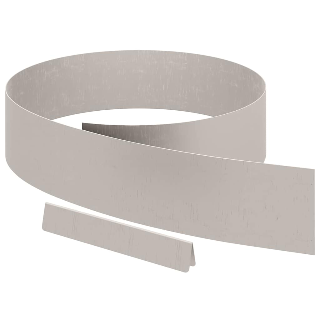 Bordura per Prato 4 pcs Ruggine 450 x 0.05 x 15 cm