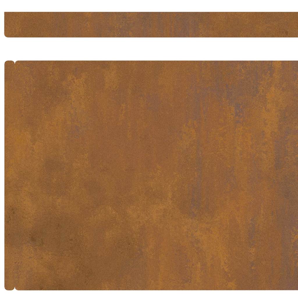 Bordura per Prato Ruggine 450 x 0.05 x 15 cm