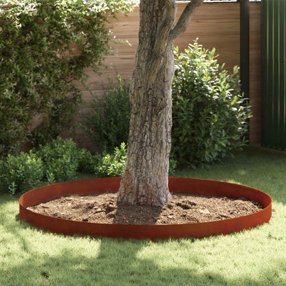 Bordura per Prato Ruggine 450 x 0,05 x 20 cm | homemem39
