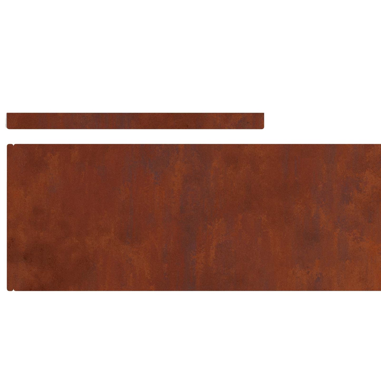 Bordura per Prato Ruggine 450 x 0,05 x 20 cm | homemem39
