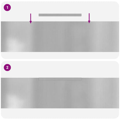 Bordura per Prato 4 pcs Argento 450 x 0.05 x 15 cm