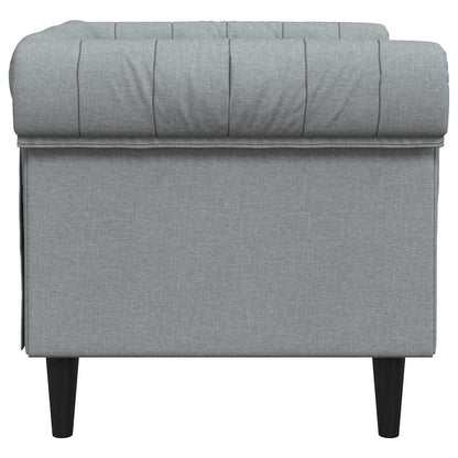 Divano Grigio chiaro 78,5 x 74,5 x 74,5 cm Poliestere