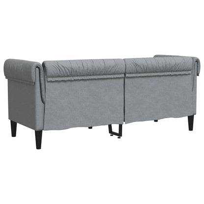 Divano Grigio chiaro 182,5 x 74,5 x 74,5 cm Poliestere | homemem39