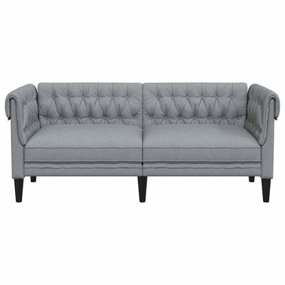 Divano Grigio chiaro 182,5 x 74,5 x 74,5 cm Poliestere