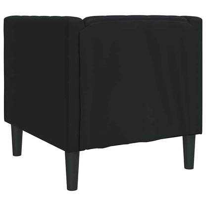 Divano Nero 74,5 x 71 x 70,5 cm PVC