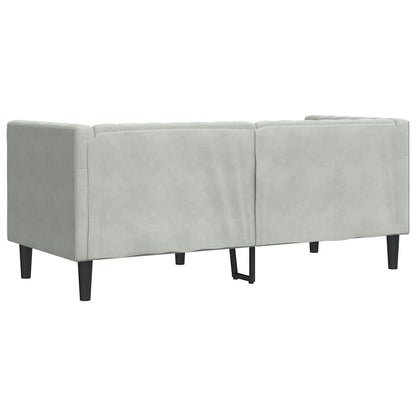 Divano Grigio chiaro 174 x 74,5 x 70,5 cm Velluto | homemem39