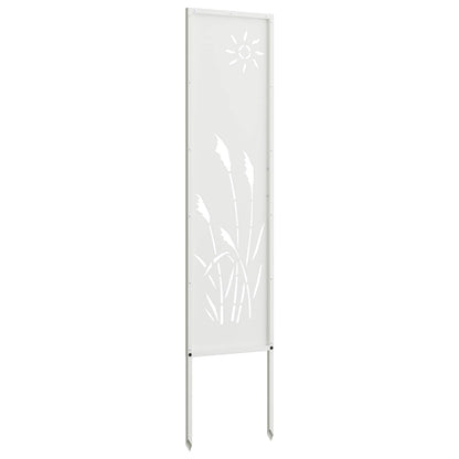 Schermo per privacy in giardino Traforo Bianco 32 x 140 cm