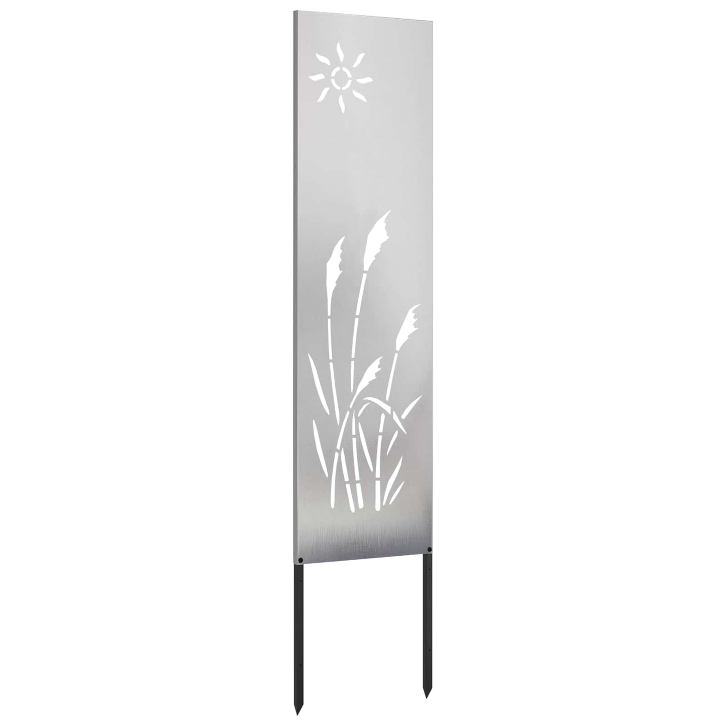 Schermo per privacy in giardino Traforo Argento 32 x 140 cm