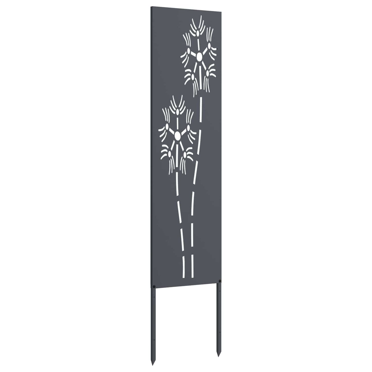 Schermo per privacy in giardino Traforo Antracite 32 x 140 cm | homemem39