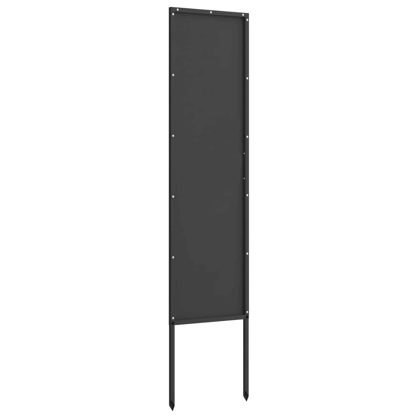 Schermo per privacy in giardino Traforo Nero 32 x 140 cm | homemem39