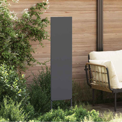 Schermo per privacy in giardino Traforo Antracite 32 x 140 cm