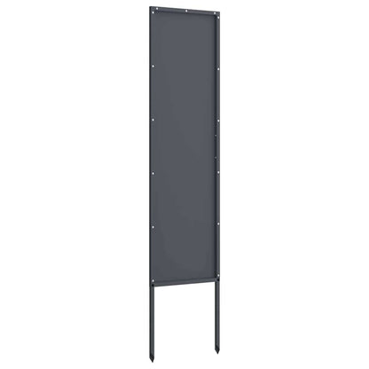 Schermo per privacy in giardino Traforo Antracite 32 x 140 cm