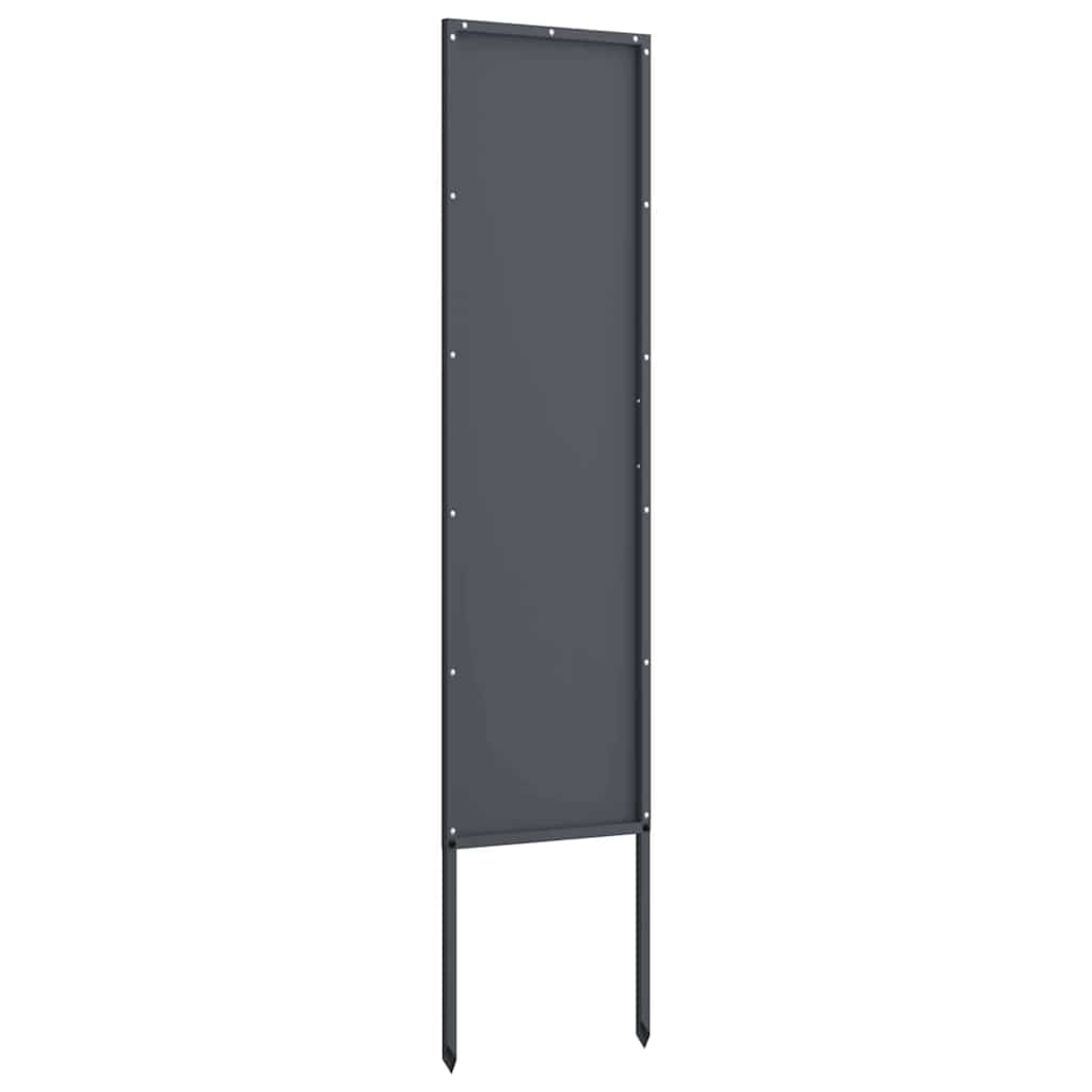 Schermo per privacy in giardino Traforo Antracite 32 x 140 cm