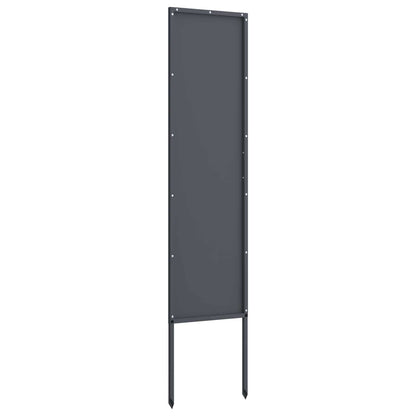 Schermo per privacy in giardino Traforo Antracite 32 x 140 cm