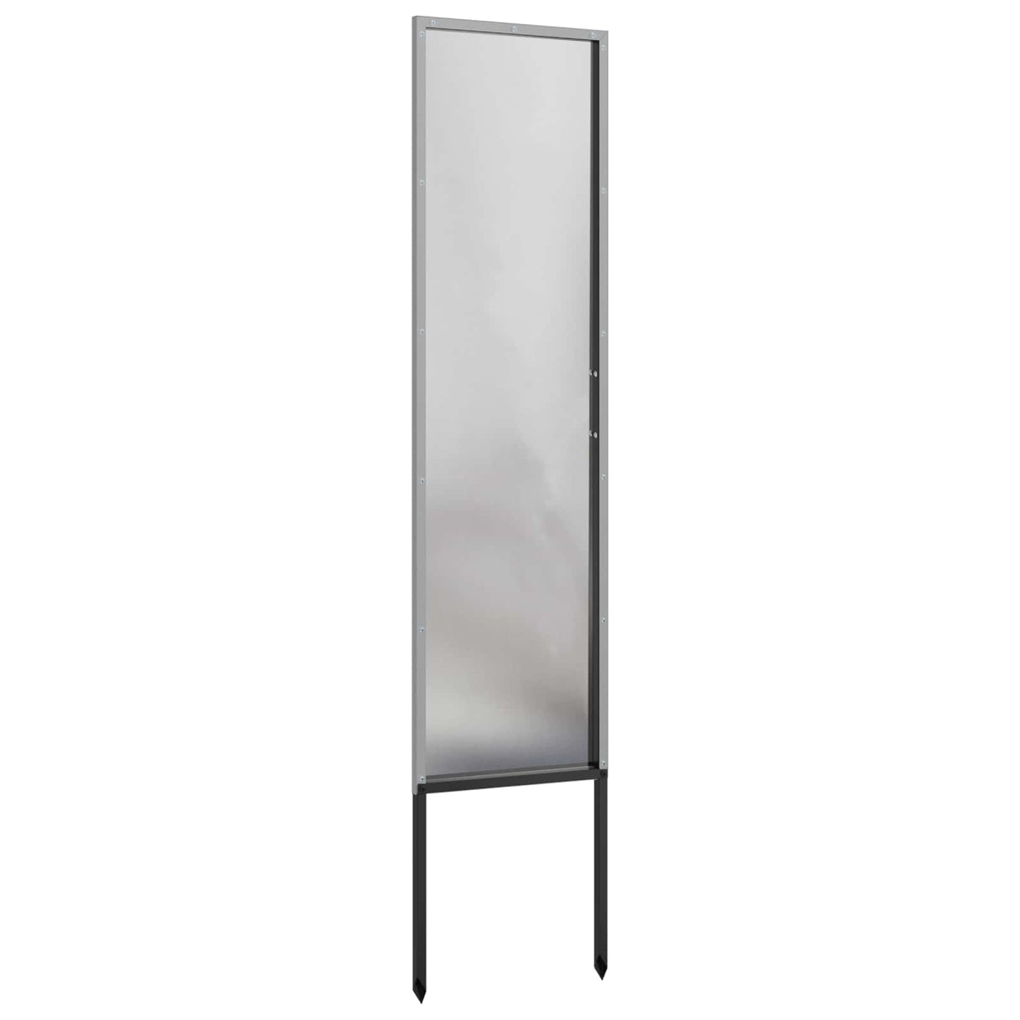 Schermo per privacy in giardino Traforo Argento 32 x 140 cm | homemem39